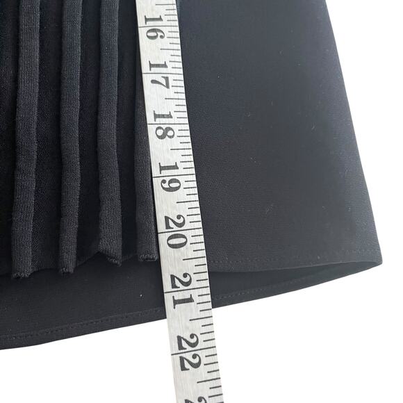 Vince Black Sleeveless Mixed Rib Sleeveless Mock Turtleneck Top Size XXS - Picture 10 of 10